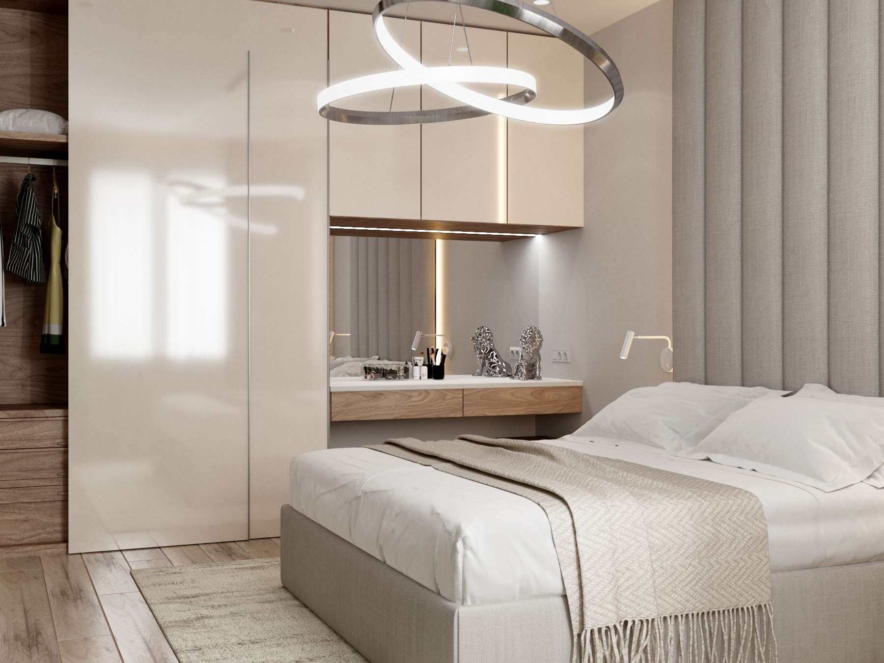 Как оформить освещение спальни в современном стиле?